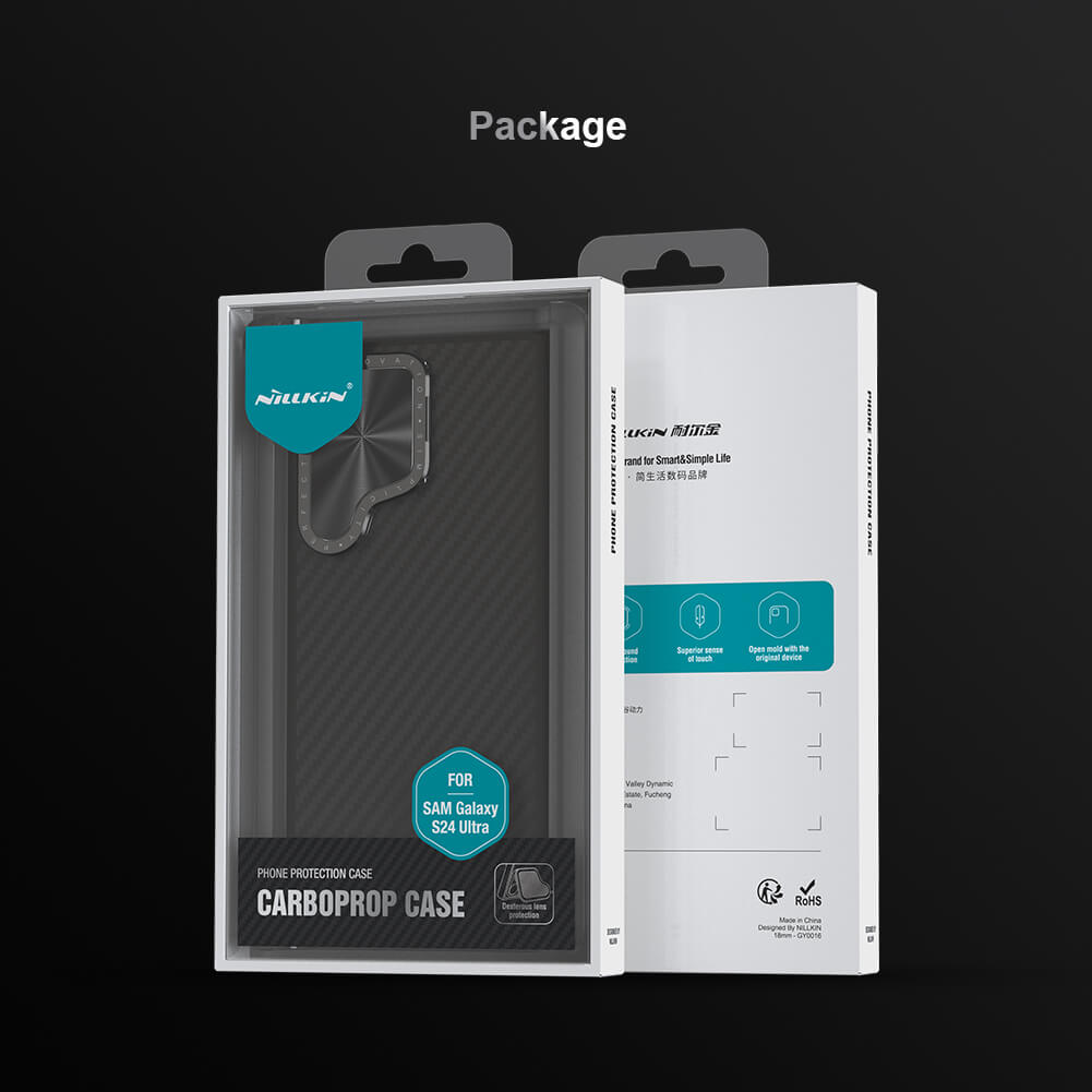 Case Nillkin Carboprop para Samsung Galaxy 24 ULTRA