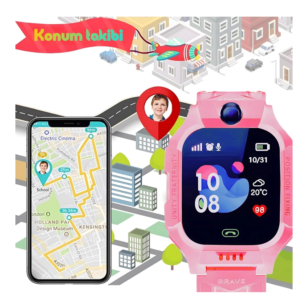 Smartwatch Kids Q19, Reloj inteligente