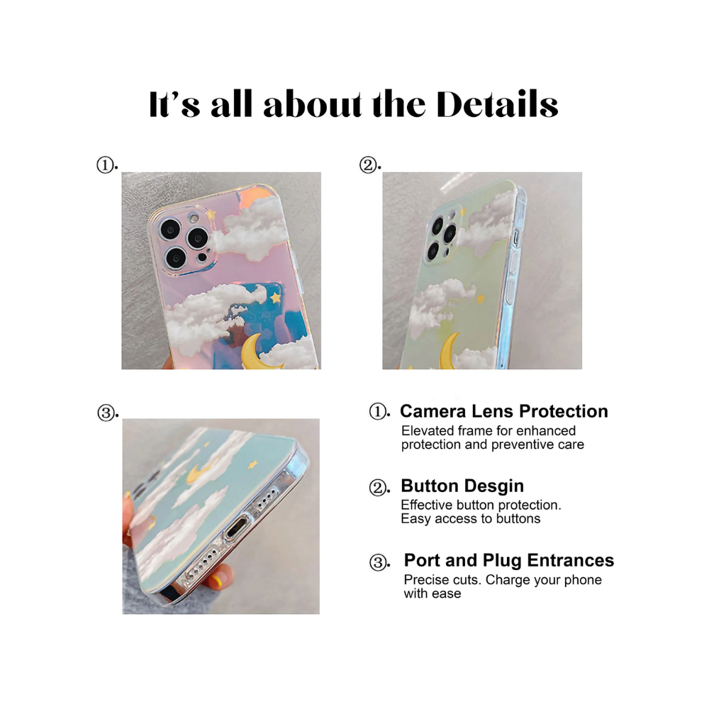 Case Hortensias Blancas para iPhone 11