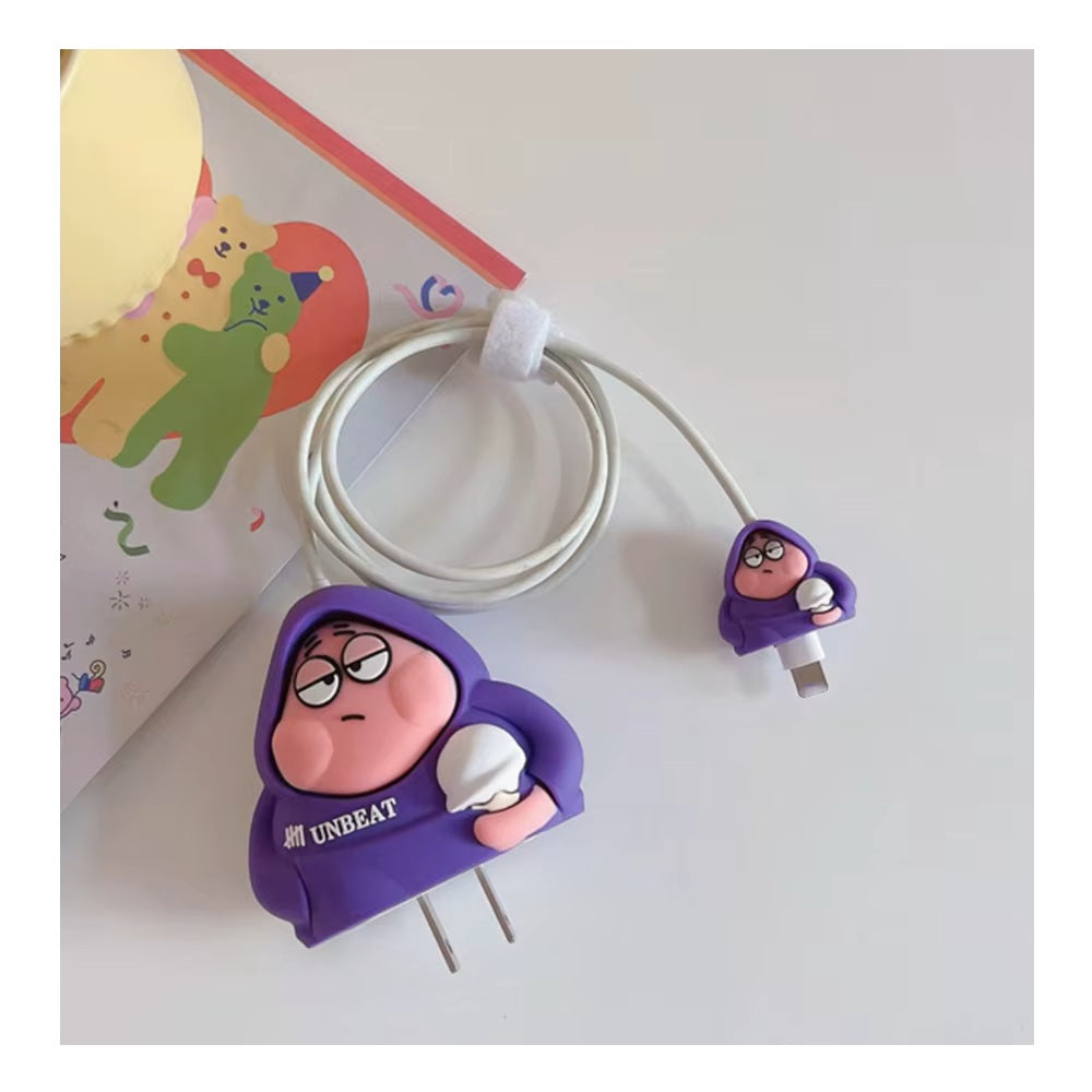 Funda De Silicona Para Cargador 20w Iphone- Diseño Patricio Rosa