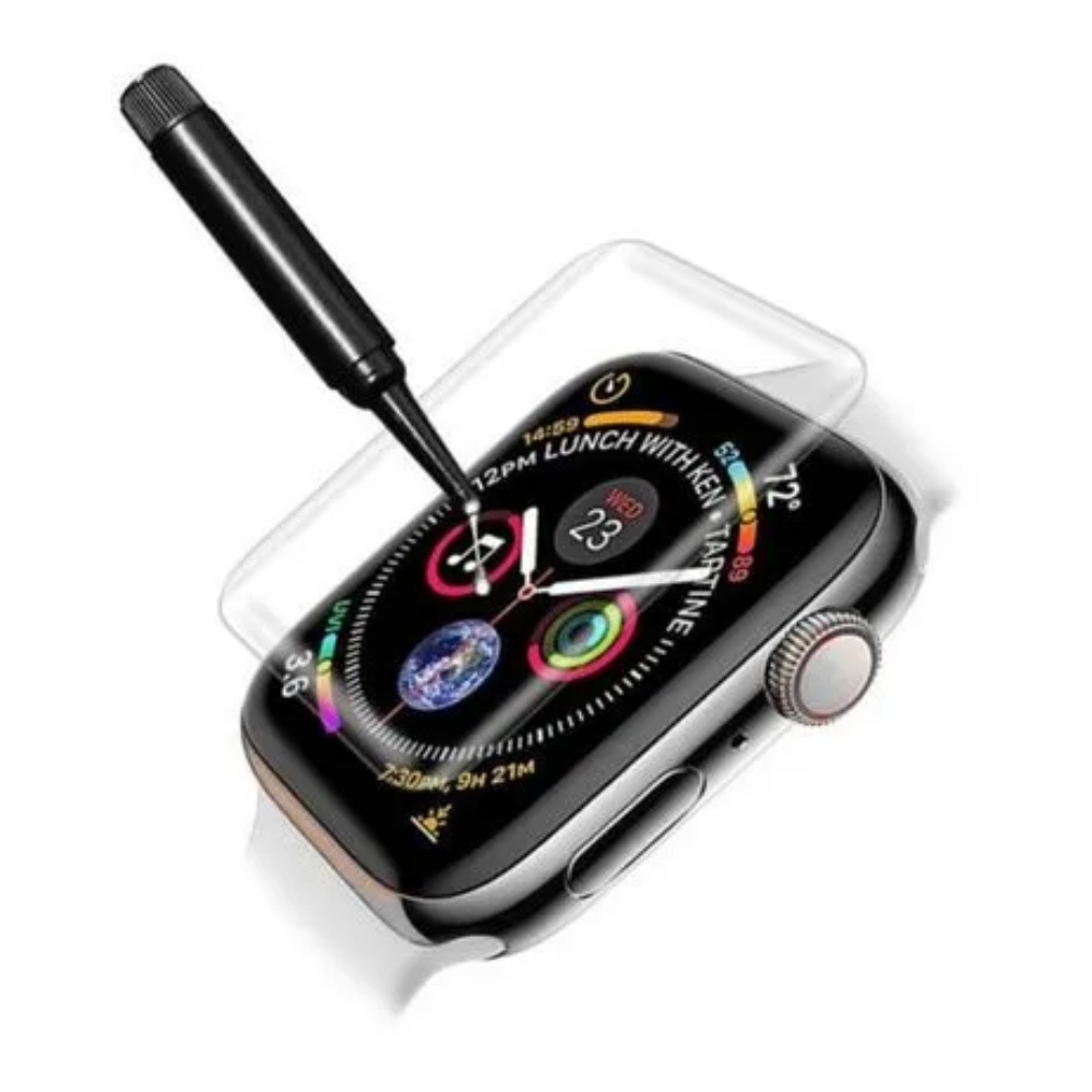 Protector de pantalla para AppleWatch, micas UV, 38/40/41/42/44/45 mm