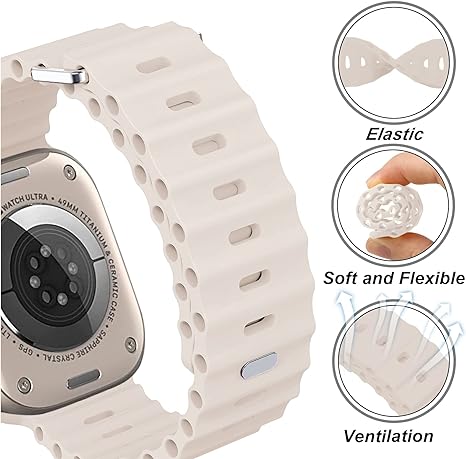 Correa Ocean Ultra para Apple Watch 4/5/6/7/8/9/SE/Ultra