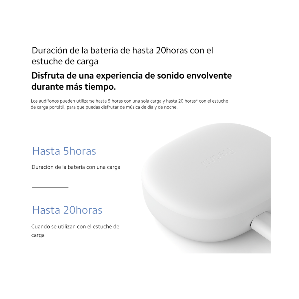 Audifonos Redmi Buds 4 Lite, Bluetooth
