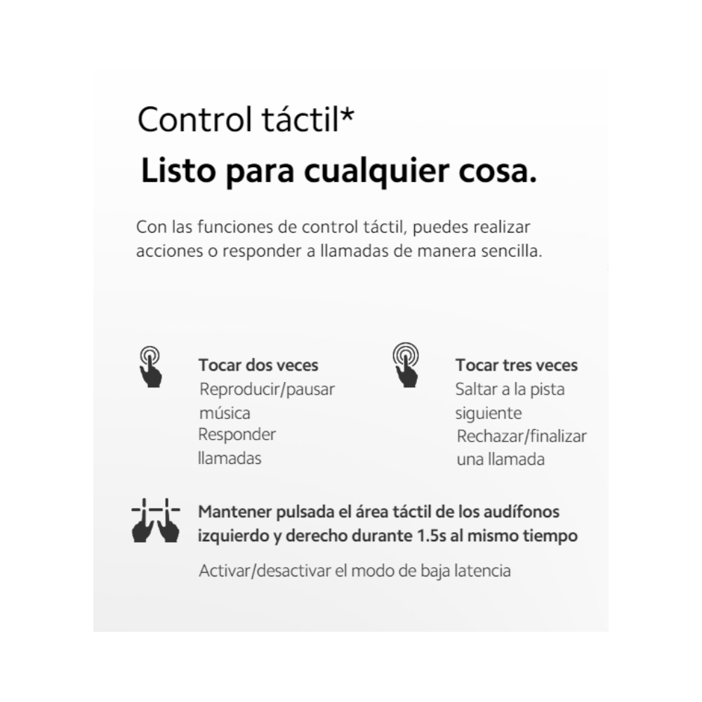 Audifonos Redmi Buds 4 Lite, Bluetooth