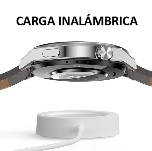 Smartwatch GT3 MAX, con 3 correas intercambiables, reloj inteligente GPS, llamadas, NFC, Bluetooh