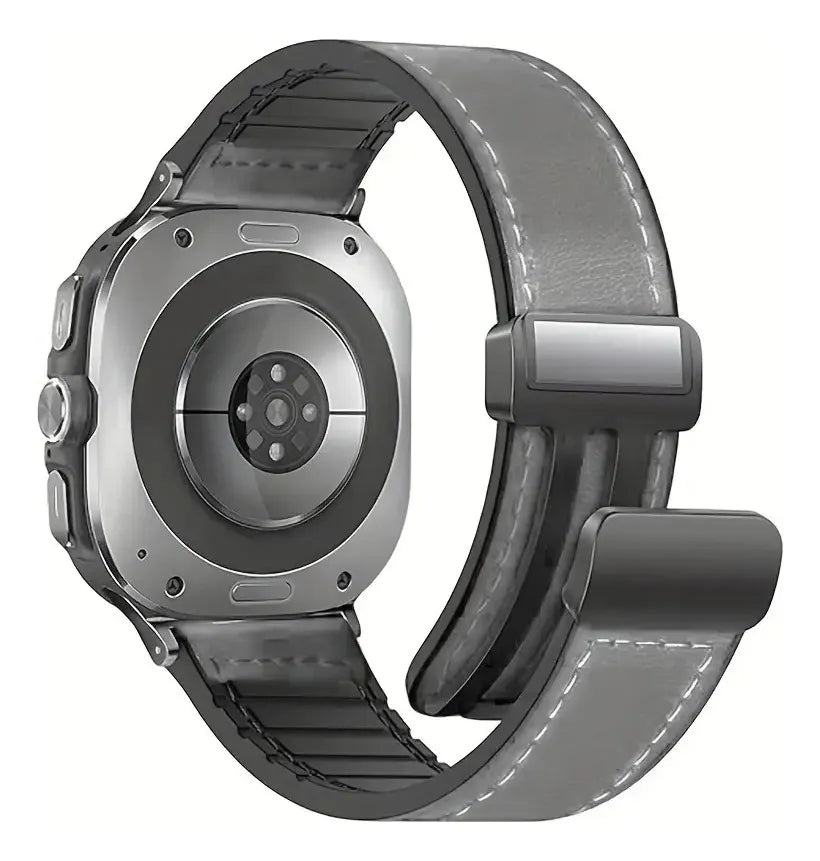 Correa De Cuero Imantada Para Samsung Galaxy Watch Ultra 47mm