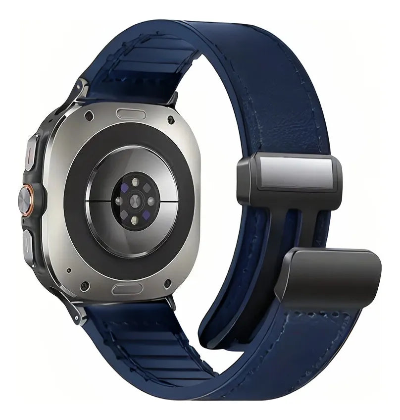 Correa De Cuero Imantada Para Samsung Galaxy Watch Ultra 47mm
