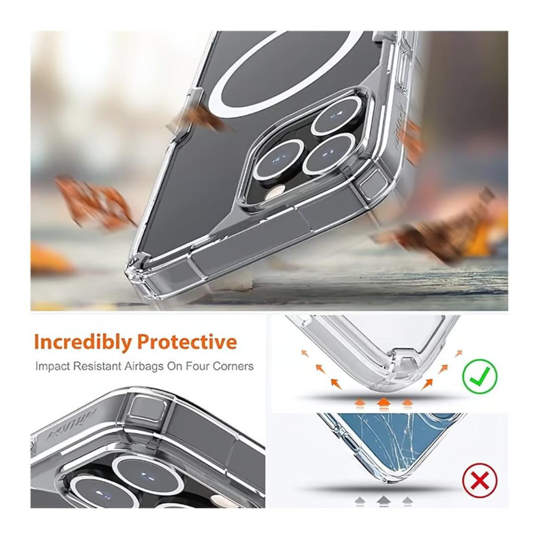 Case Nillkin Nature Magsafe TPU para iPhone 13/14/15