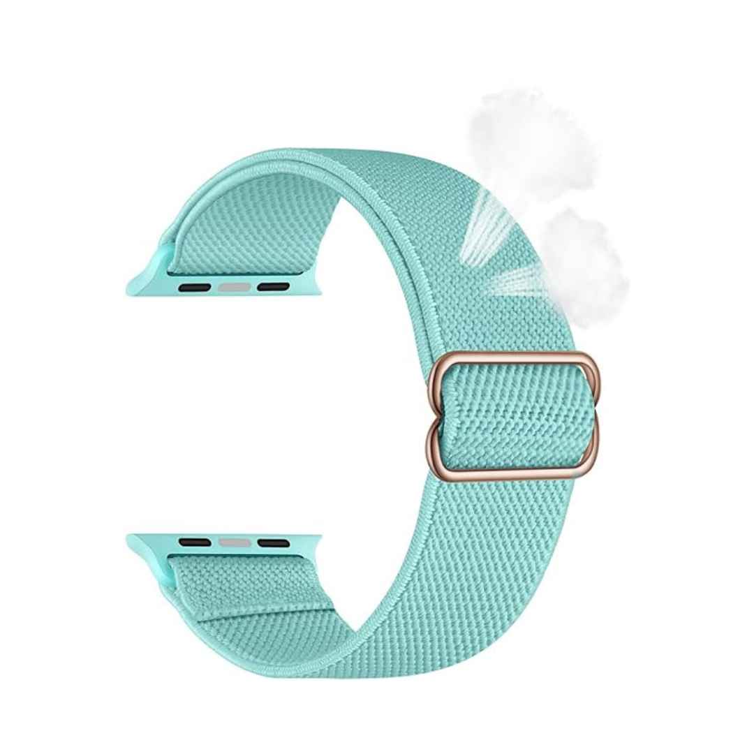 Bandas elásticas de nylon compatibles con Apple Watch 6/5/4/3/2/1 SE
