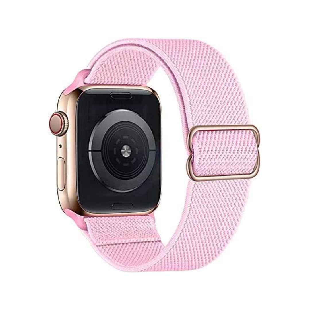 Bandas elásticas de nylon compatibles con Apple Watch 6/5/4/3/2/1 SE
