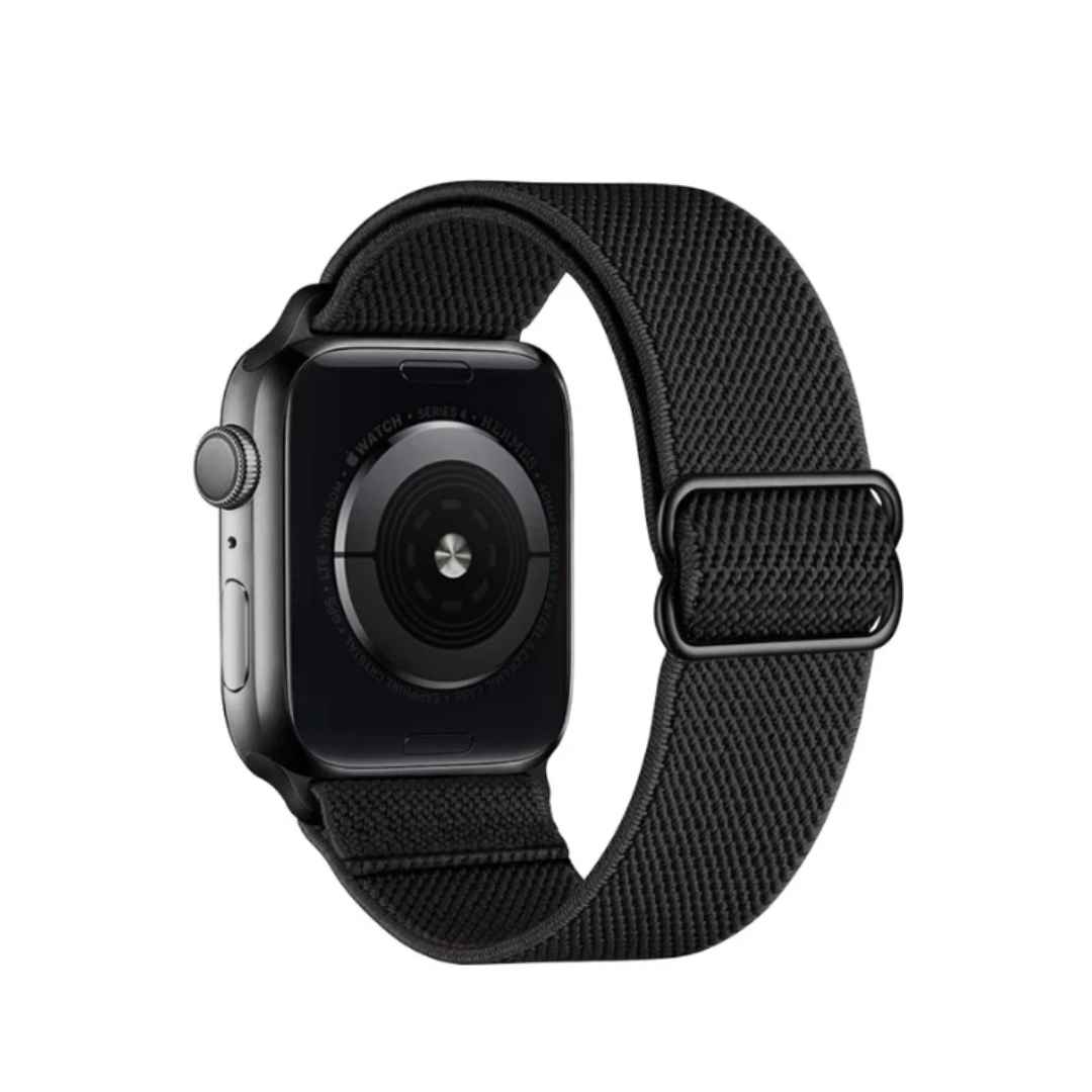 Bandas elásticas de nylon compatibles con Apple Watch 6/5/4/3/2/1 SE
