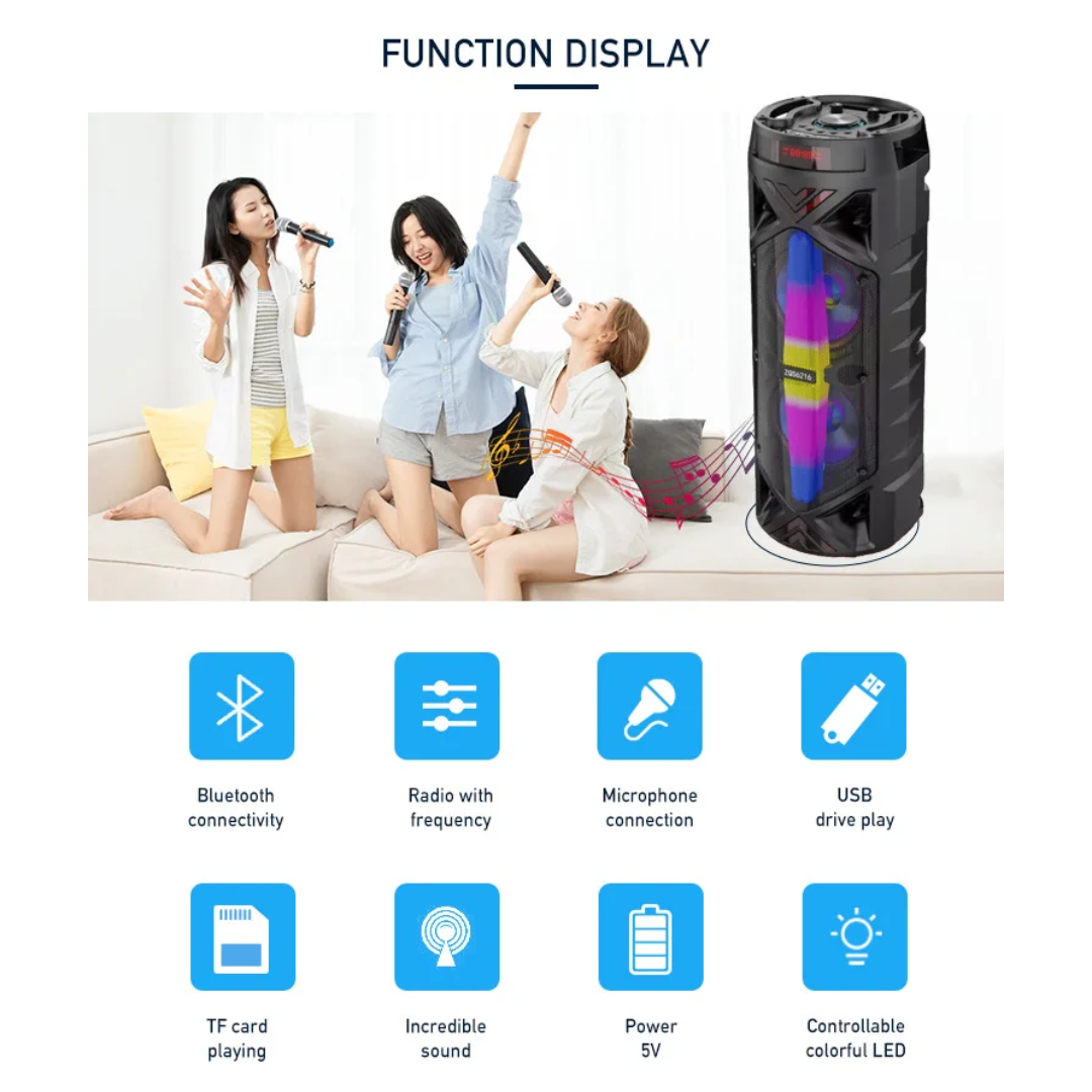 Parlante Stereo ZQS 6216 Equipo de sonido envolvente/ Altavoz inalámbrico