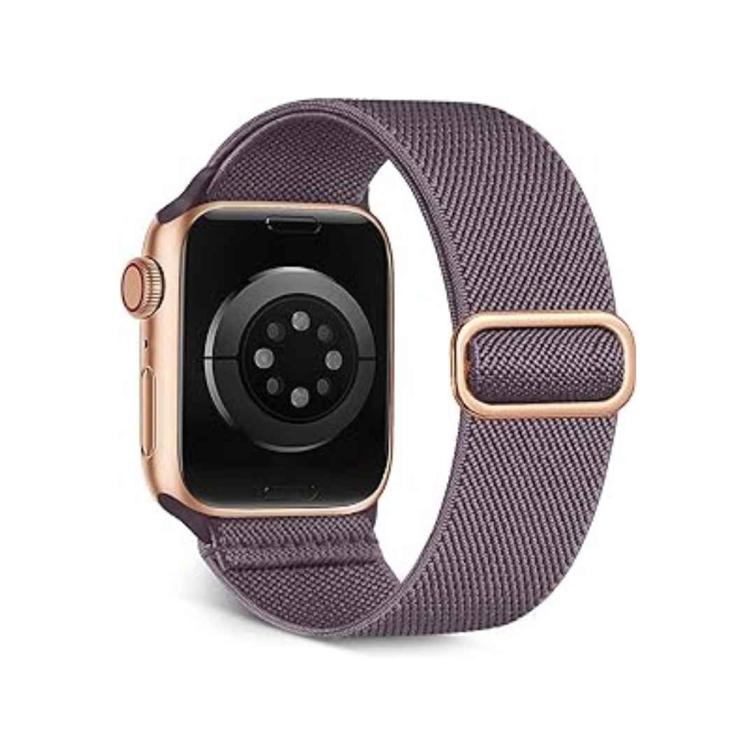 Bandas elásticas de nylon compatibles con Apple Watch 6/5/4/3/2/1 SE