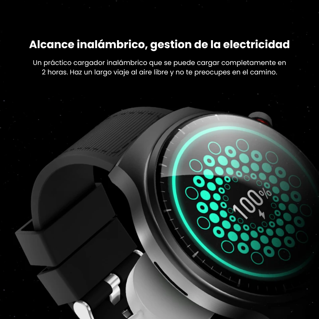 HW6 Max-reloj inteligente, dispositivo con pantalla curva Amoled novedad de 2024