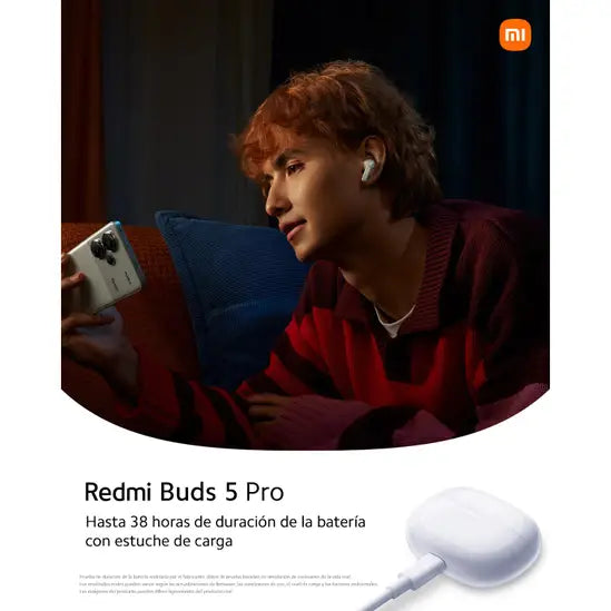 Audifonos Redmi Buds 5 Pro, Bluetooth