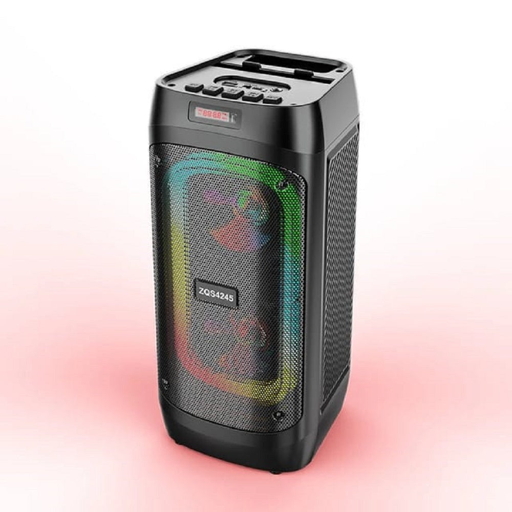 Parlante inalámbrico ZQS 4245, BLUETOOTH LUZ LED