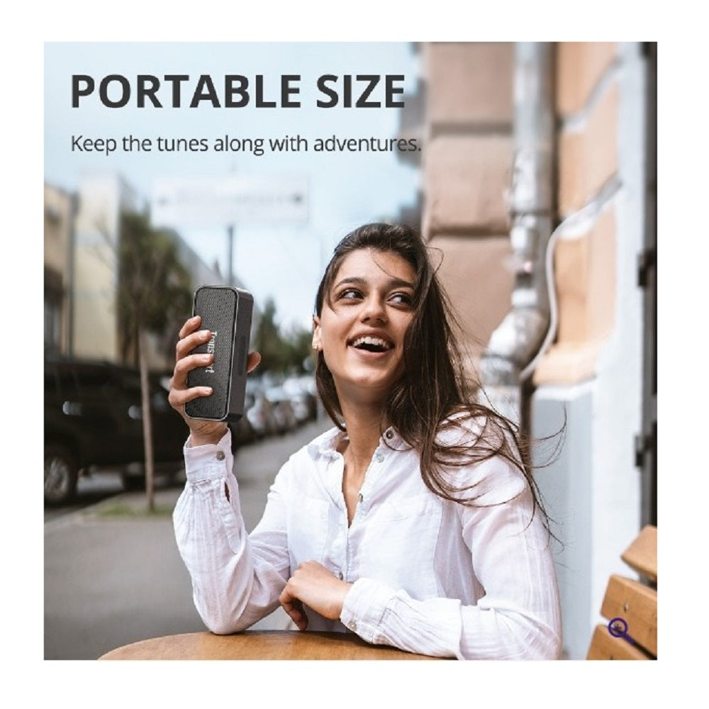 Parlante T2 MINI Tronsmart, portatil inalámbrico, Bluetooh, resistente al agua