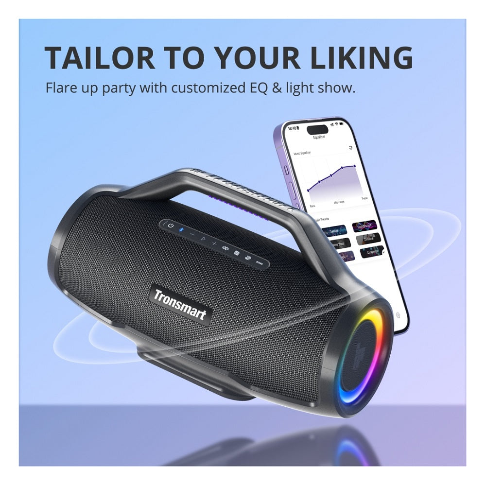 Parlante Bang MAX Tronsmart, portatil inalámbrico, Bluetooh