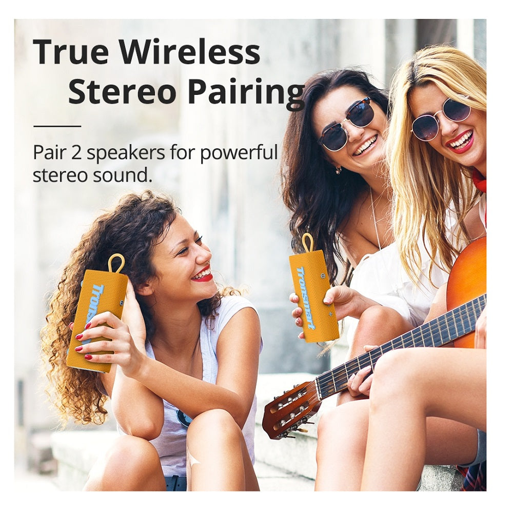 Parlante TRIP 10w Tronsmart, portatil inalámbrico, Bluetooh, impermeable