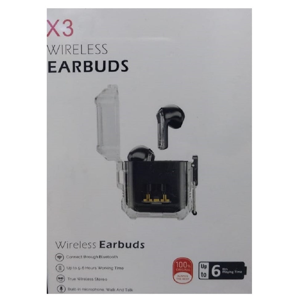 Audifonos X3, auriculares inalámbricos, Bluetooth