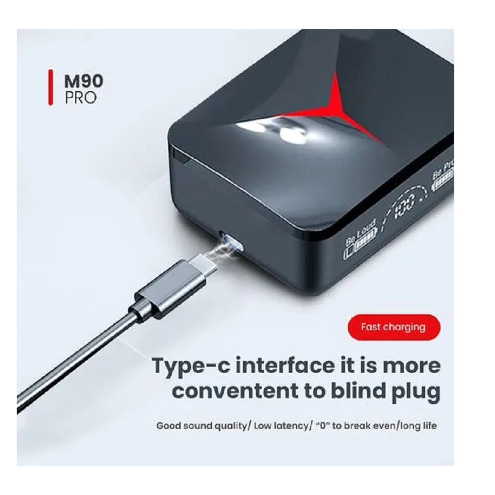 Audifonos M90 Pro, auriculares inalámbricos, Bluetooth