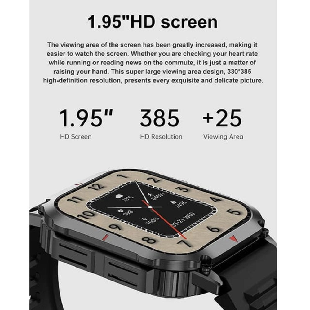 Reloj inteligente DK66 con Bluetooth, dispositivo con llamadas, NFC