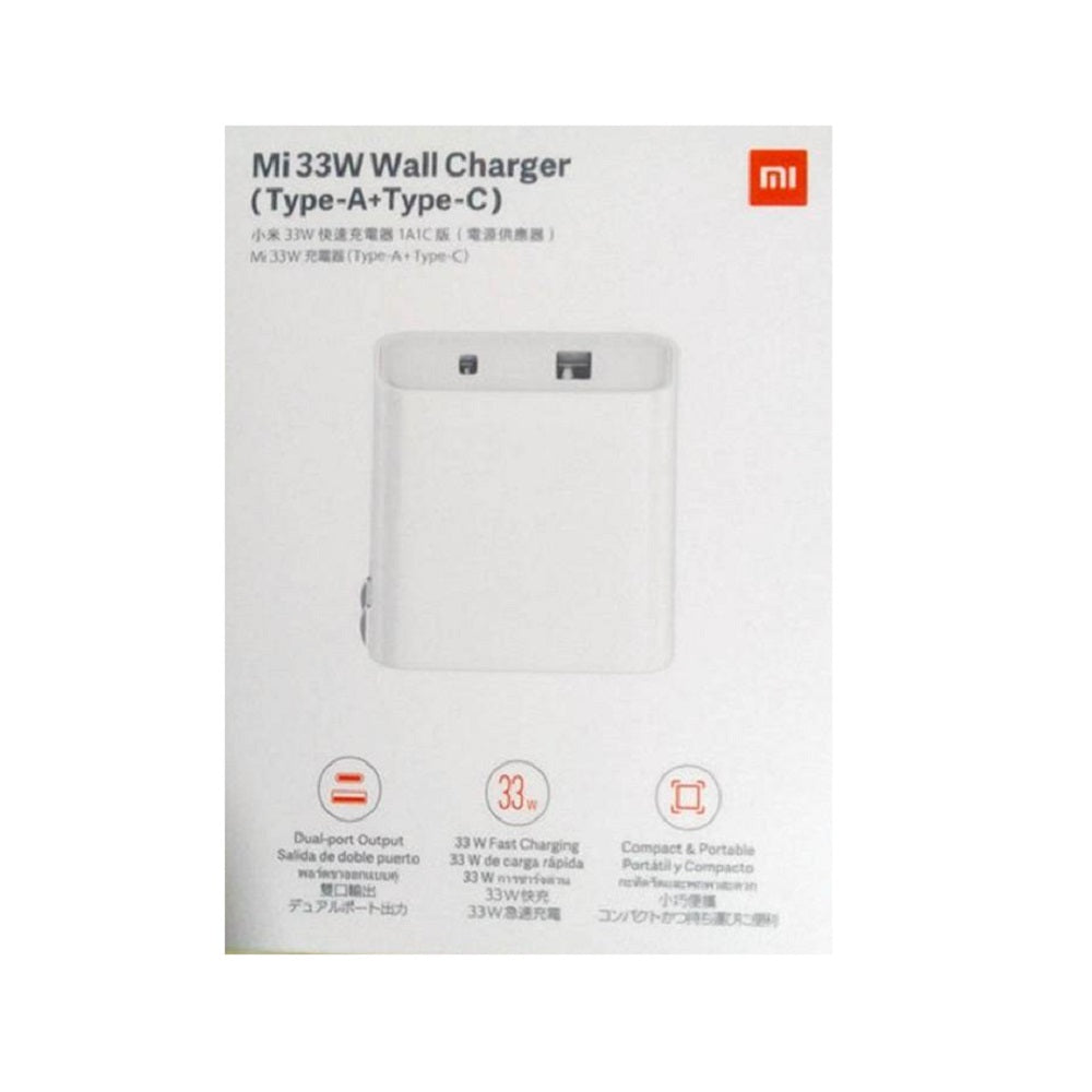 Cargador de pared Xiaomi Dual 33 W