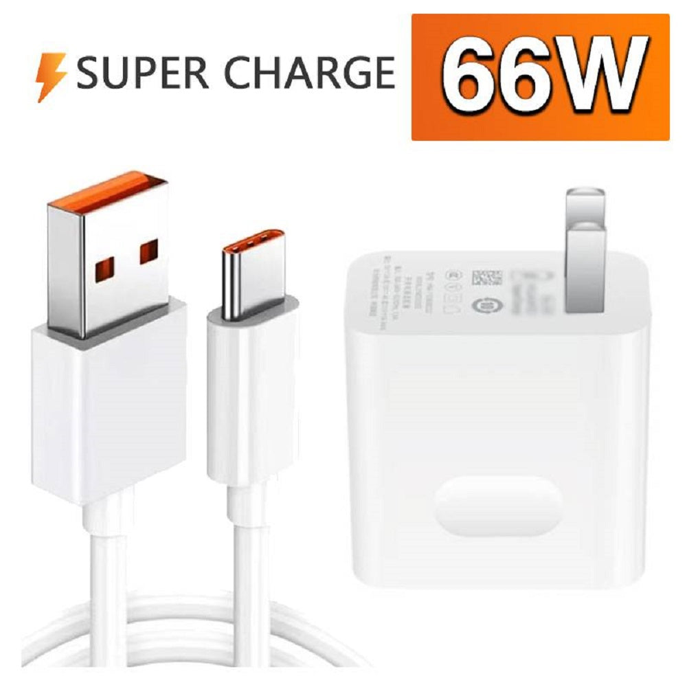 Cargador de pared Honor 66 W (USB a C)