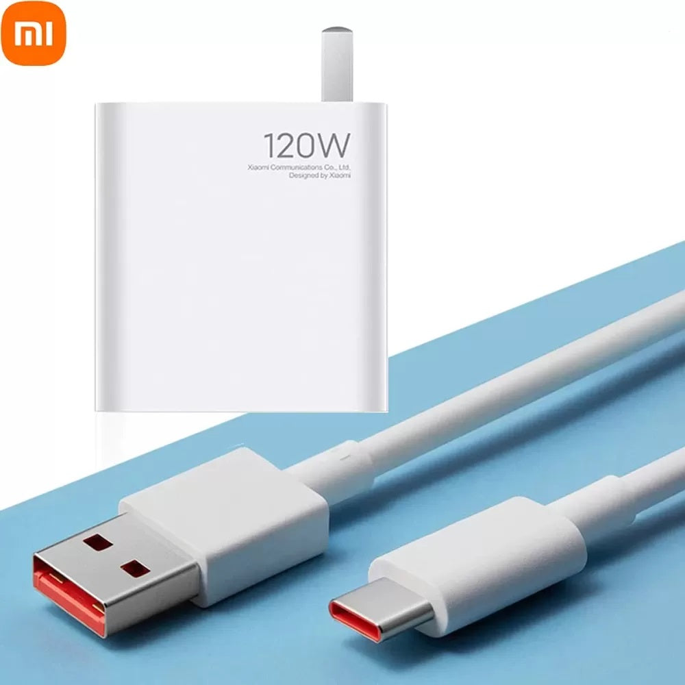 Cargador 120w con cable USB a C , Xiaomi original, power adapter