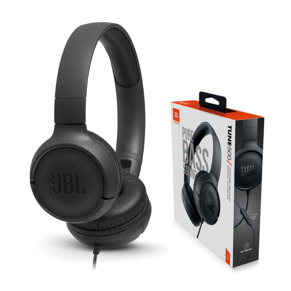 JBL Tune 500, sonido Pure Bass, Headset - Main Image