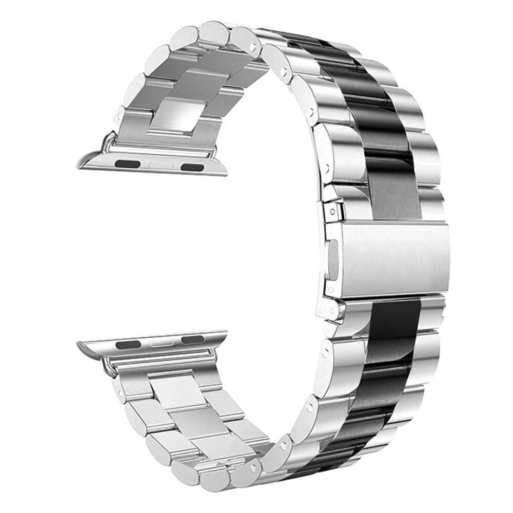 Correa de acero en eslabones para Apple Watch 4/5/6/7/8/9/SE/Ultra
