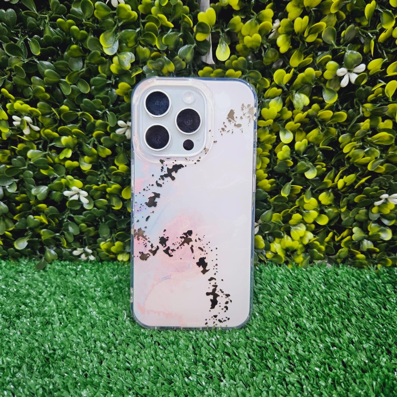 Case para iPhone 15/14/13/12 Mini/Plus/Pro/Max, con diseño esmaltado de mármol