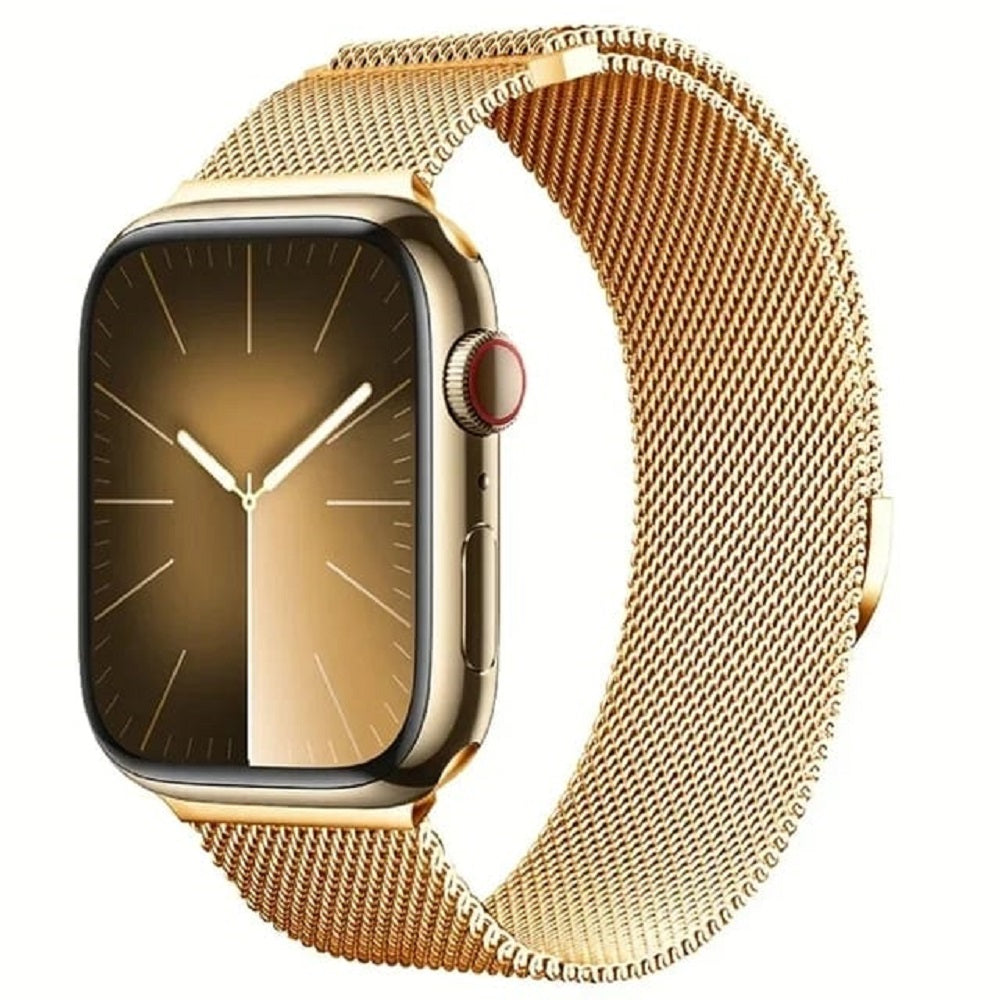 Correa de acero en milanés para Apple Watch 4/5/6/7/8/9/SE/Ultra