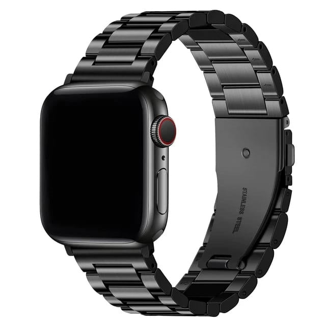 Correa de acero en eslabones para Apple Watch 4/5/6/7/8/9/SE/Ultra