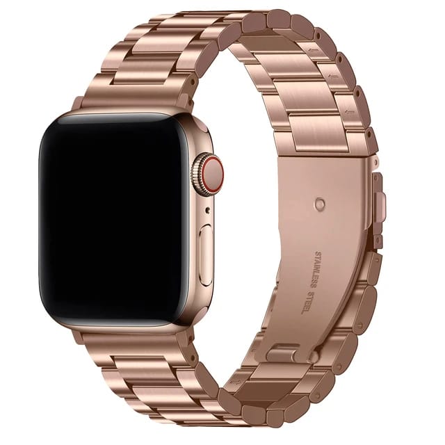 Correa de acero en eslabones para Apple Watch 4/5/6/7/8/9/SE/Ultra
