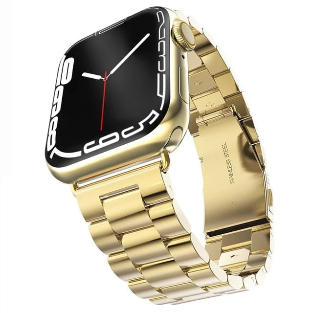 Correa de acero en eslabones para Apple Watch 4/5/6/7/8/9/SE/Ultra