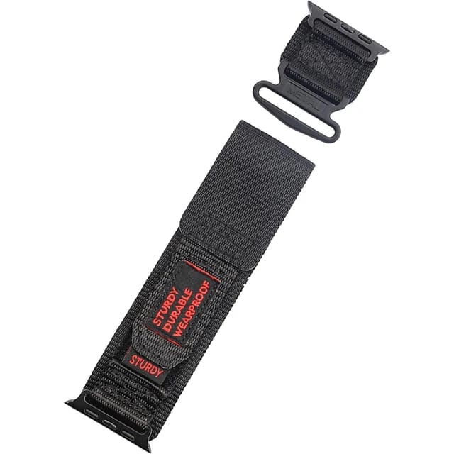 Correa de nylon estilo deportivo para Apple watch 4/5/6/7/8/9/SE/Ultra