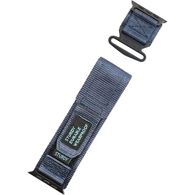 Correa de nylon estilo deportivo para Apple watch 4/5/6/7/8/9/SE/Ultra