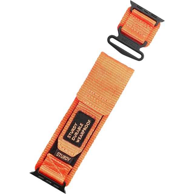 Correa de nylon estilo deportivo para Apple watch 4/5/6/7/8/9/SE/Ultra