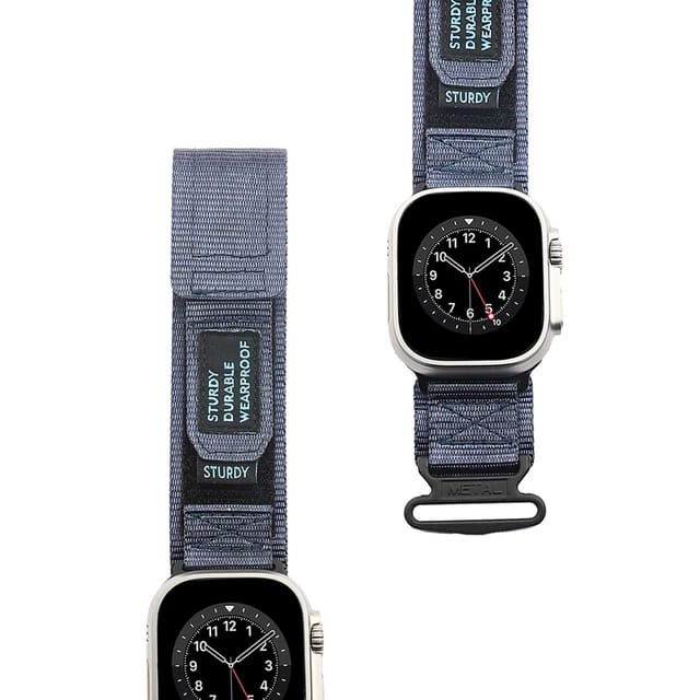 Correa de nylon estilo deportivo para Apple watch 4/5/6/7/8/9/SE/Ultra