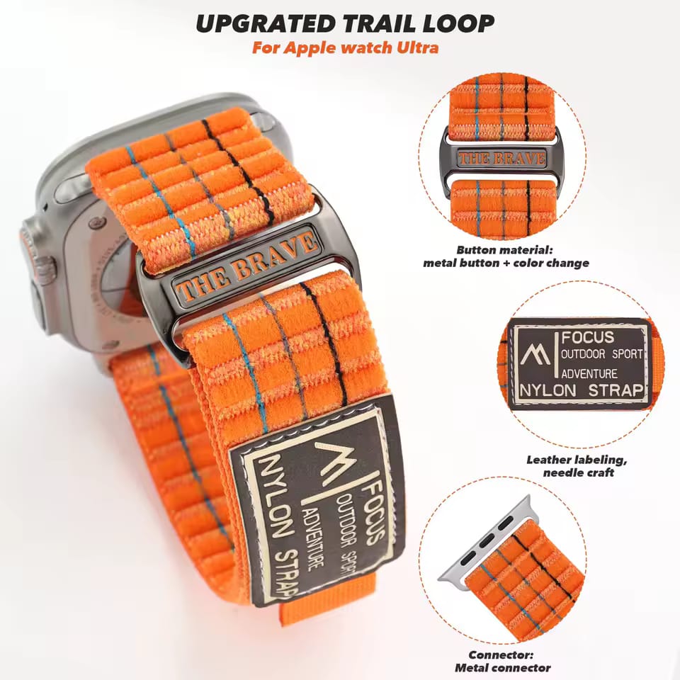 Correa Focus Deportiva para Apple Watch 7/8/9/10/SE y ULTRA