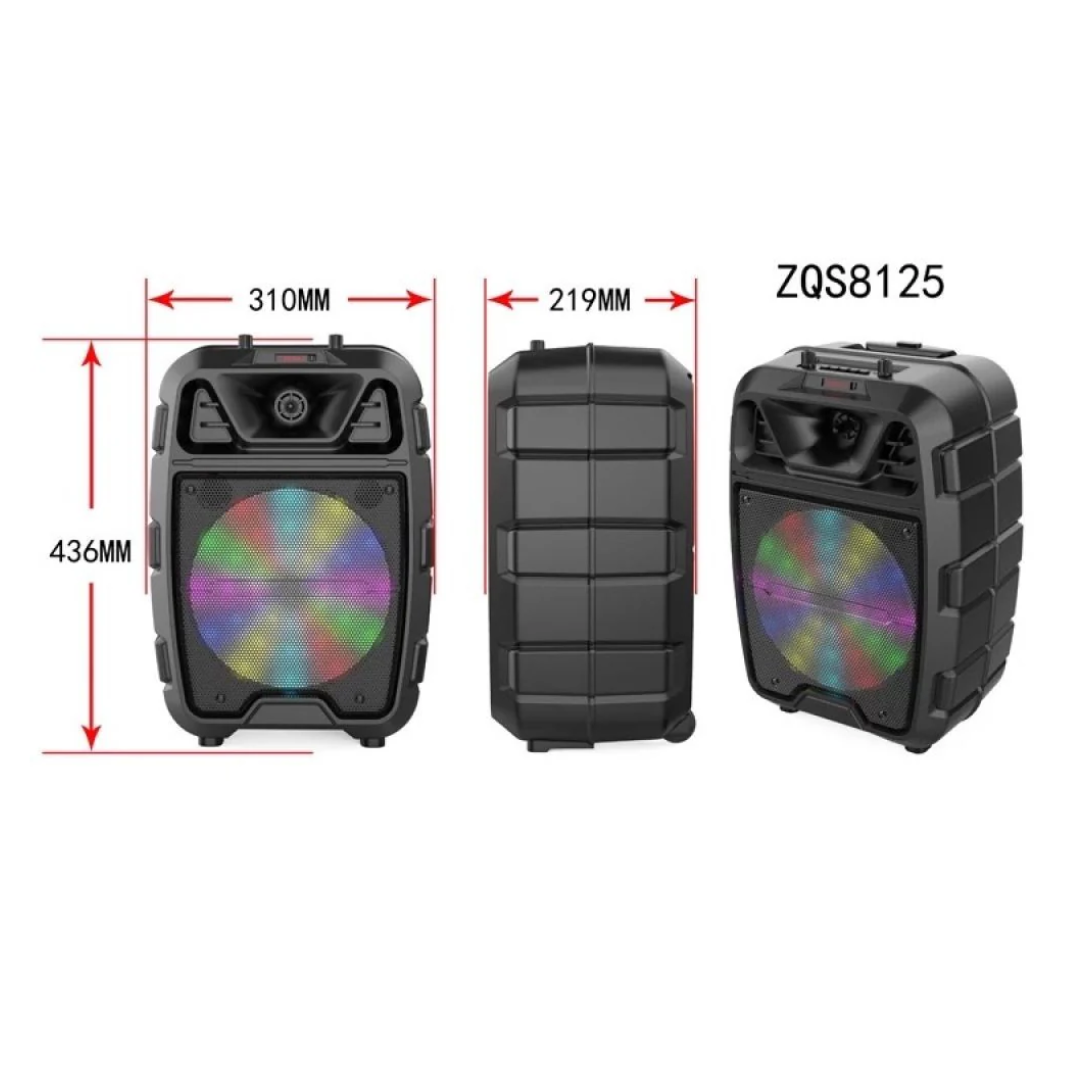 Parlante Stereo ZQS 8125 Equipo de sonido envolvente/ Altavoz inalámbrico
