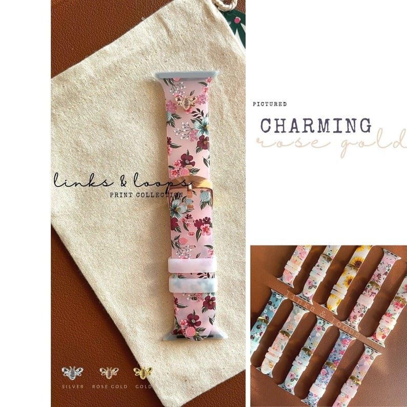 Correa Soft Floral para Apple Watch Serie 3/4/5/6/7/8/9/10 SE/ Ultra