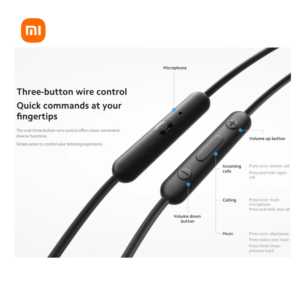 Xiaomi earphones type C