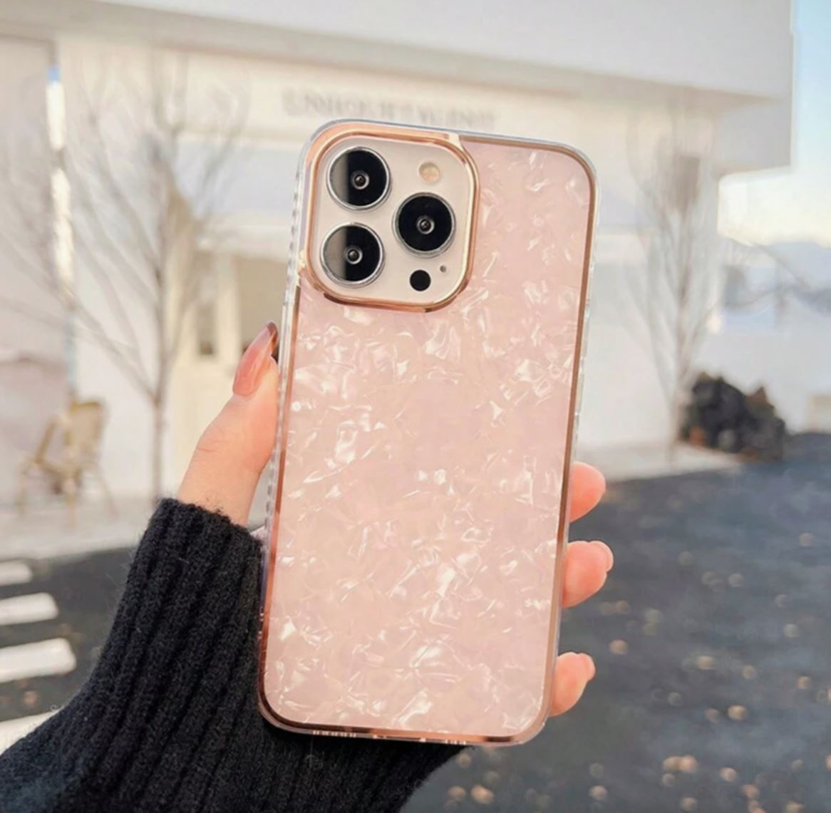 Case de Mármol para iPhone 11/13/14/15 Pro/ Max