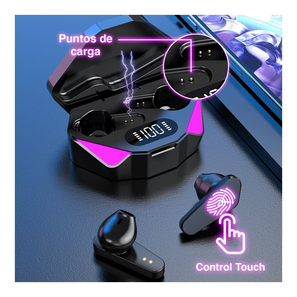 Audifonos X15, auriculares inalámbricos, Bluetooth