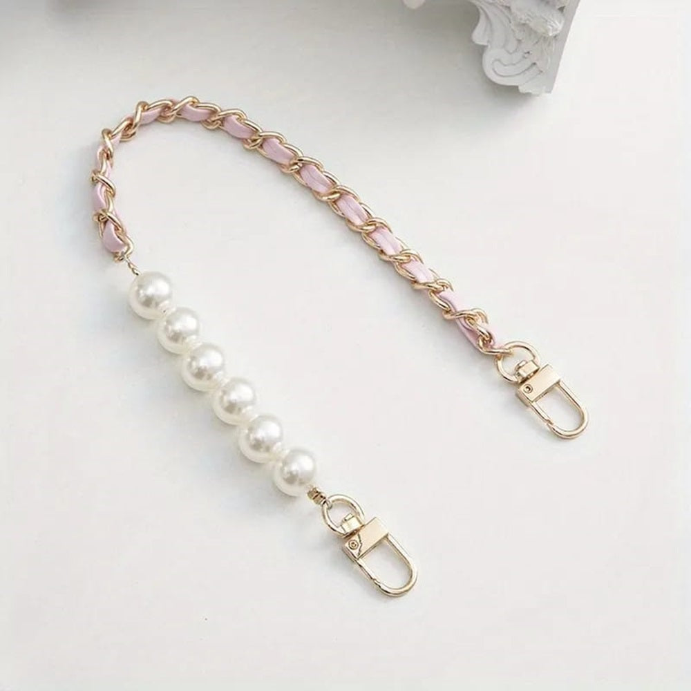 Sujetador para celulares/ Layards/ extensión para cartera con perlas