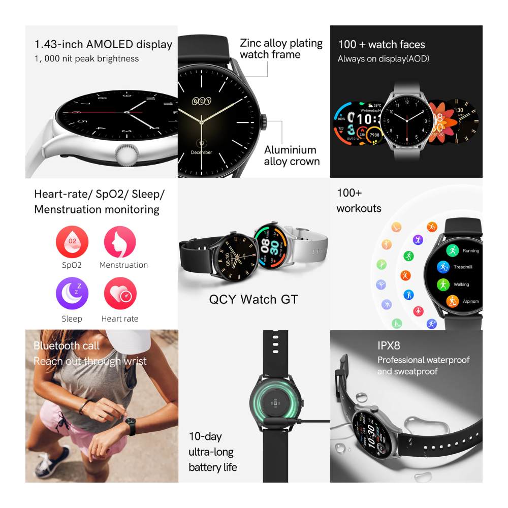 Smartwatch QYC Modelo GT