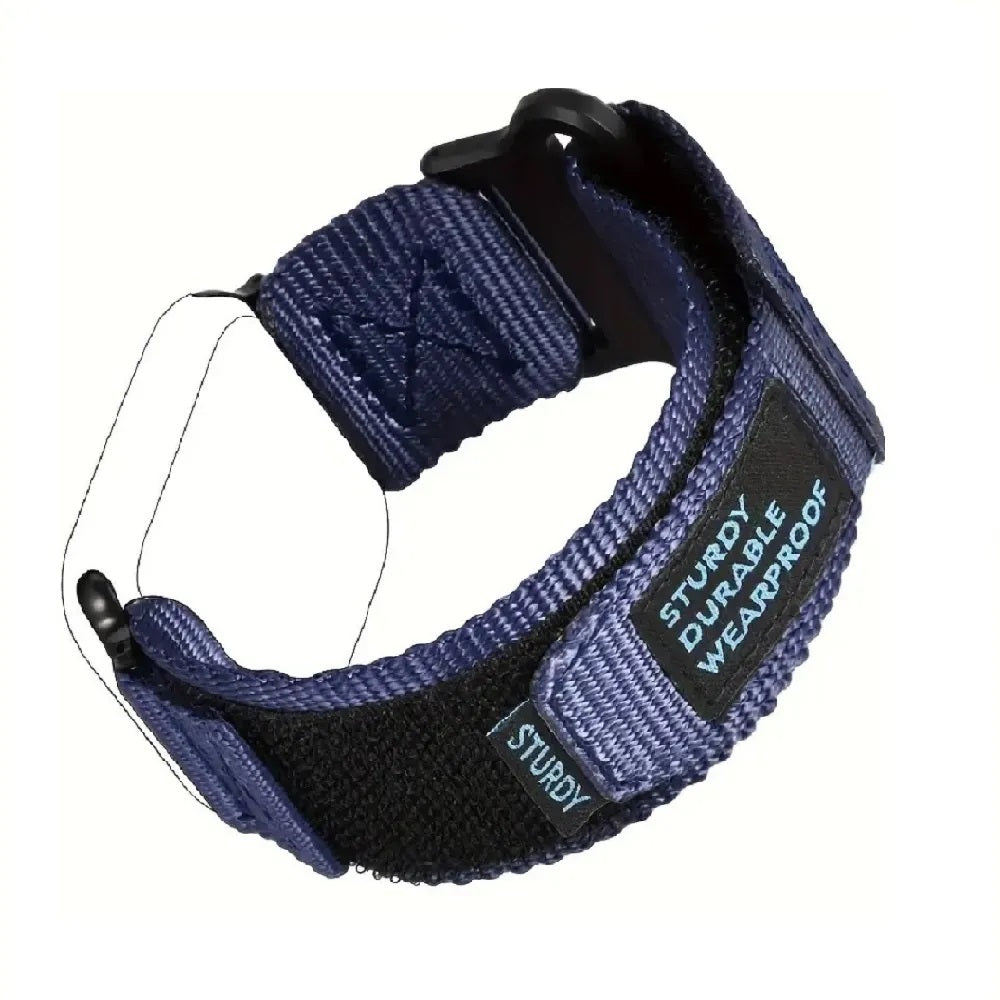 Correa de nylon estilo deportivo para Apple watch 4/5/6/7/8/9/SE/Ultra