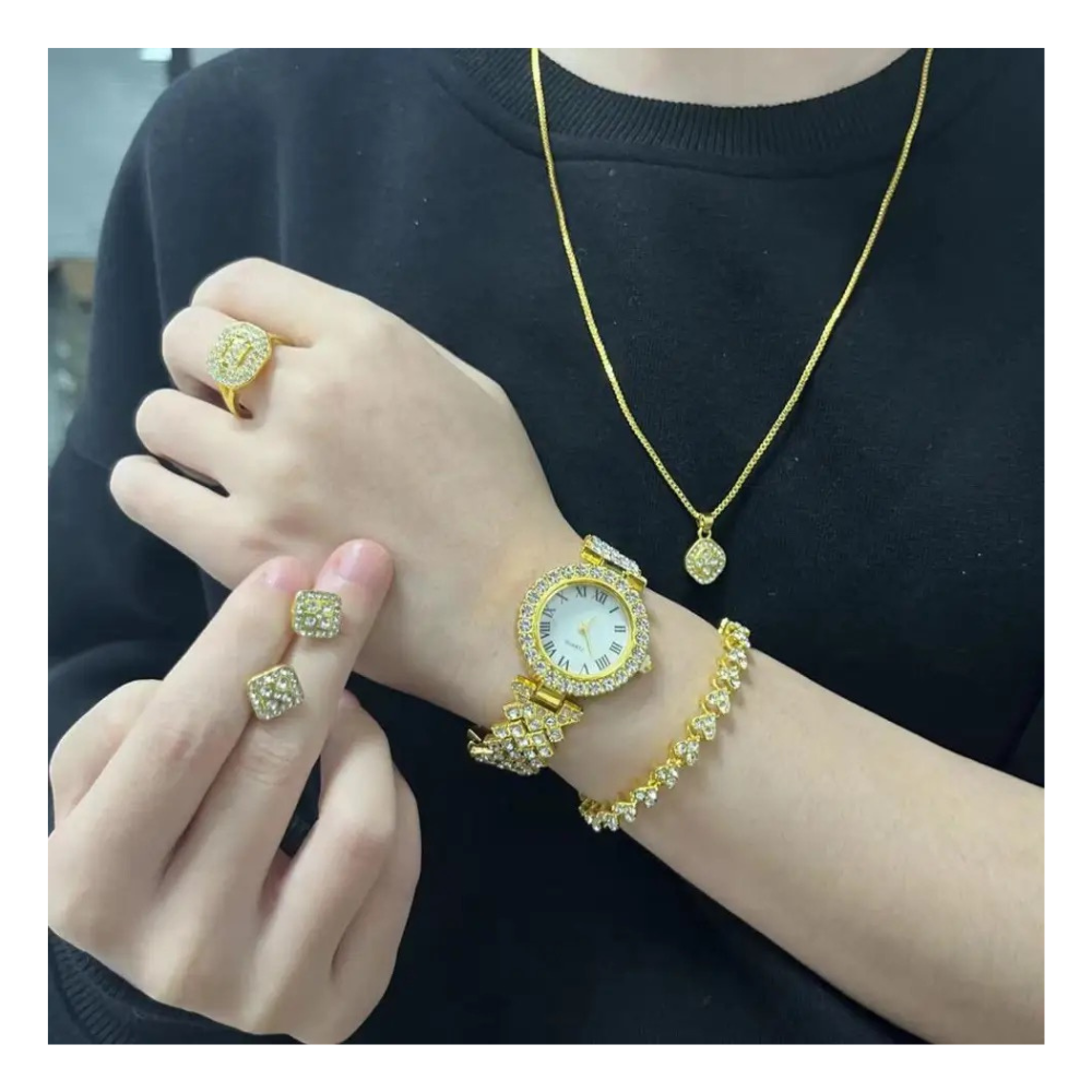 Smart Watch A58 PLUS (2024) con accesorios, 6 en 1 para mujer, regalo para mamá